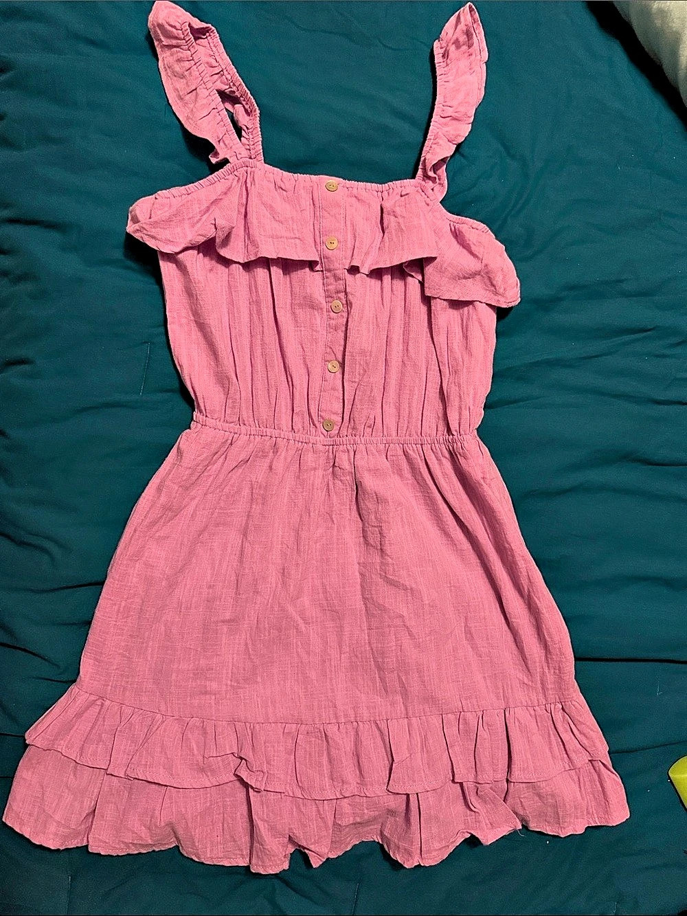 FAVLUX Lilac Ruffle Mini Dress Size Medium Like New